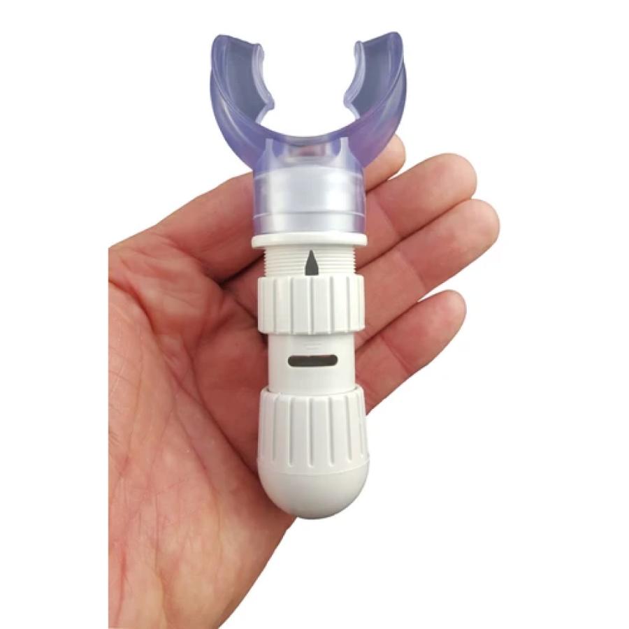 呼吸器官筋力訓練器 ウルトラブレス 呼吸器官筋力トレーニング器 呼吸筋を強化 マウスピース ポーチ付き_1