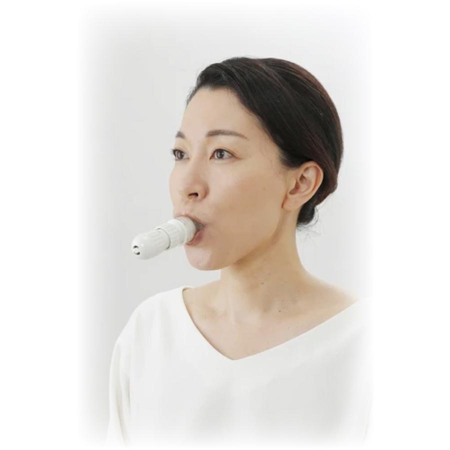 呼吸器官筋力訓練器 ウルトラブレス 呼吸器官筋力トレーニング器 呼吸筋を強化 マウスピース ポーチ付き_8