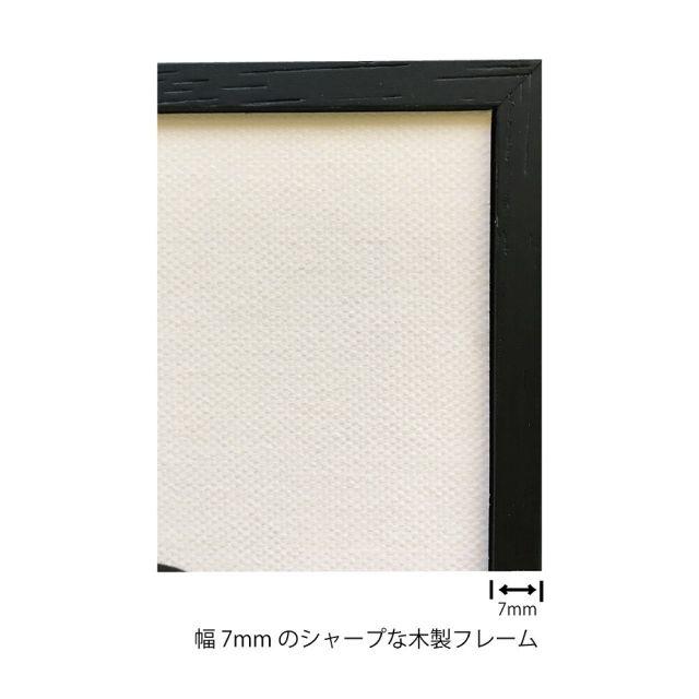 キャンバスアート Abstract Art 81.5x26.5cm リビング 寝室 店舗ディスプレイ 抽象画 木製フレーム 送料無料_1