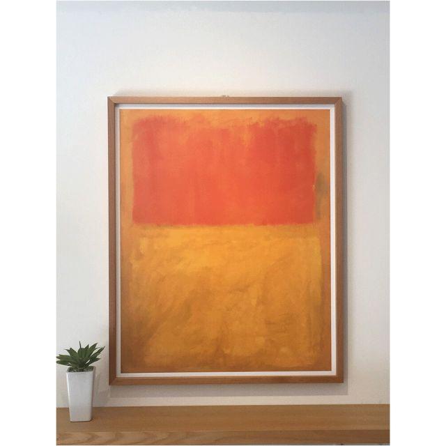 アートフレーム マーク・ロスコ Mark Rothko Orange and Tan, 1954
