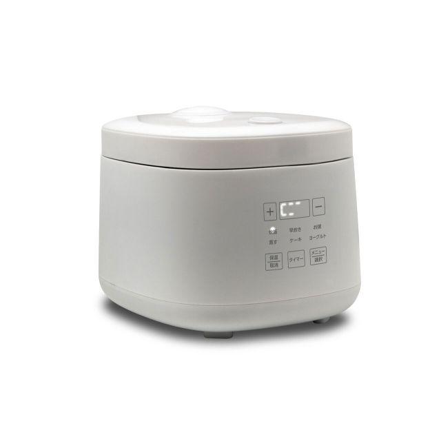 4合炊飯器 HOKAHOKA炊き RM-218TE 2色 ブラック ホワイト ROOMMATE 多 