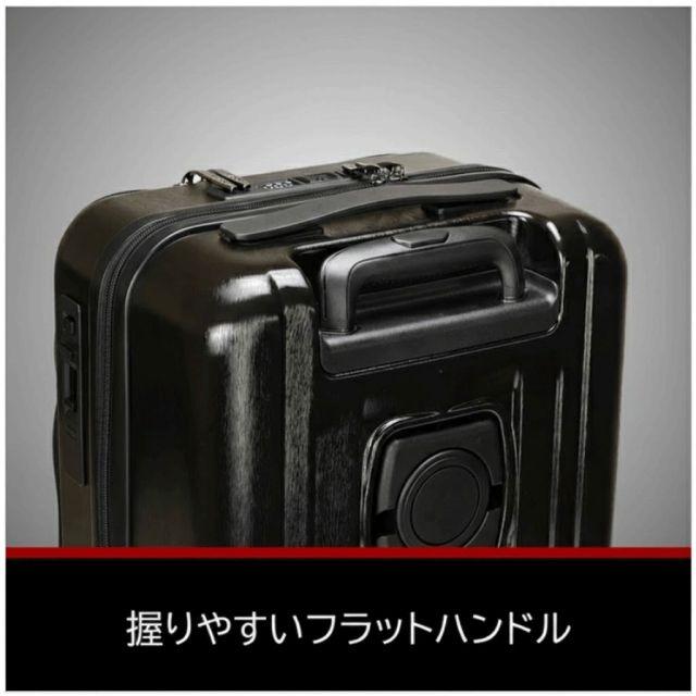 BAGGEX SILES キャリーケース 3カラー ブラック シルバー シャンパンゴールド メンズ スーツケース フロント ストッパー 静音 バジ_6