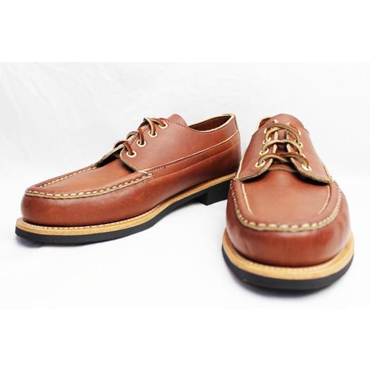 ラッセルモカシン  RUSSELL MOCCASIN  /　1272GC フィッシングオックスフォード (ブラウン) BROWN｜redwood