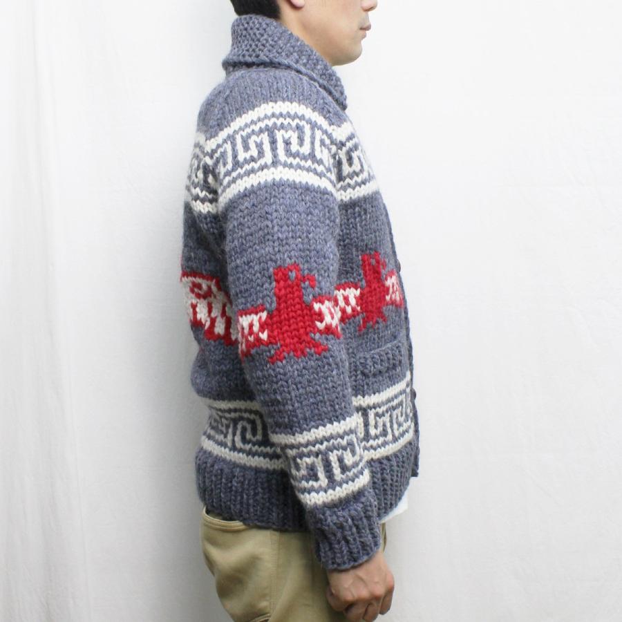 【試着のみ】Kanata カナタ カウチンニット サンダーバード カナダ製 カウチンセーター（カウチンジャケット）｜KANATA社（カナタ）｜カナダ