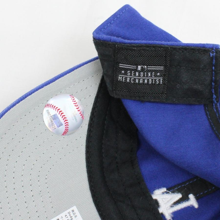 【ネコポス便 \200対応】 47Brand MLB00759 Dodgers Base Runner ’47 CLEAN UP ドジャース ベースランナー '47クリーンナップ ROYAL｜redwood｜07