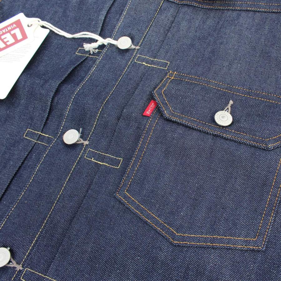 LEVI’S VINTAGE CLOTHING 506xx TYPE I DENIM JACKET 1936 ORGANIC SHRINK-TO-FIT BIG "E" デニム 1st ブルガリア製 RIGID 40(M)-44(XL) 送料無料！｜redwood｜07