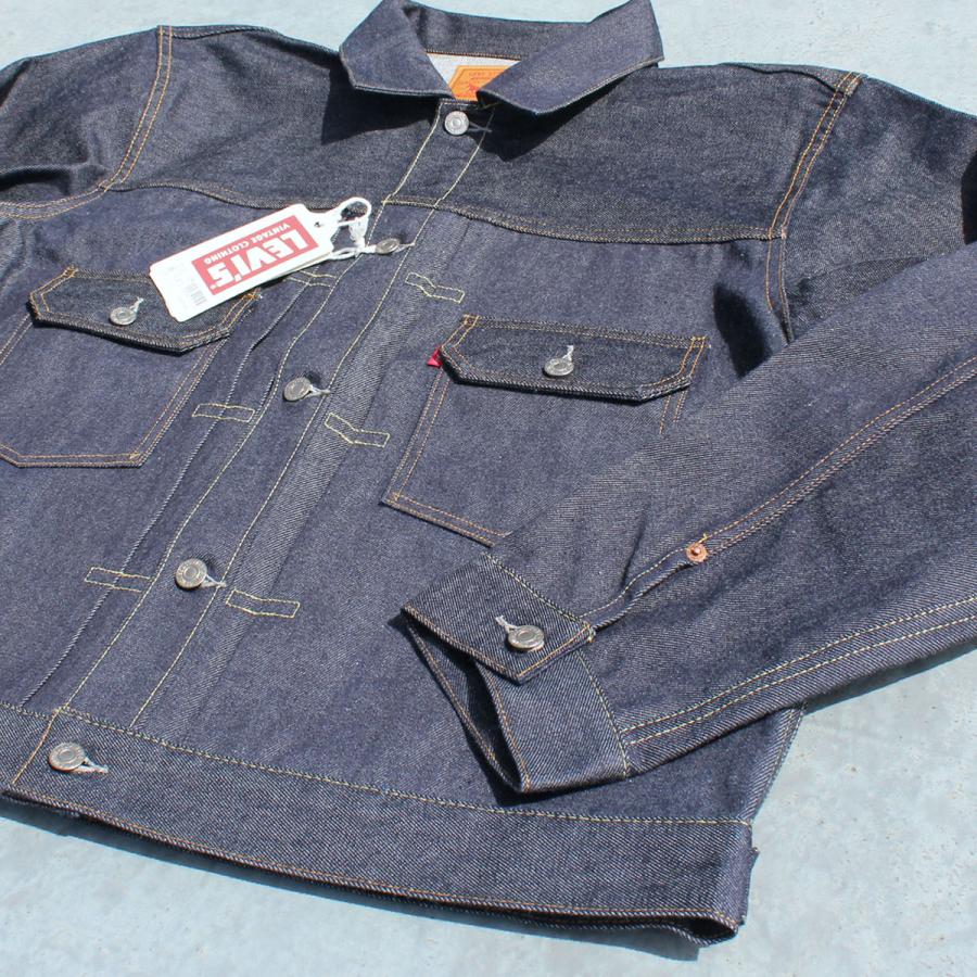 LEVI’S VINTAGE CLOTHING 507xx TYPE 2 DENIM JACKET 1953 "SIZE 44-46" T-BACK Tバック 背面切替 BIG "E" デニムジャケット 2nd 日本製 RIGID 送料無料！｜redwood｜04