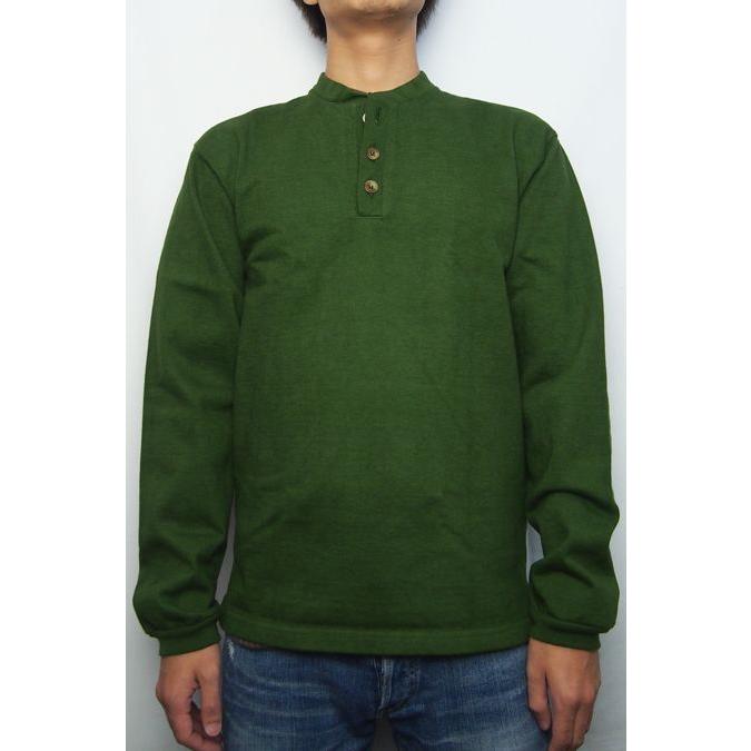 CAMBER #964 エクストリームジャージー　オリーブグリーン L CAMBER（キャンバー） CAMBER / #964 エクストリームジャージ ヘンリー