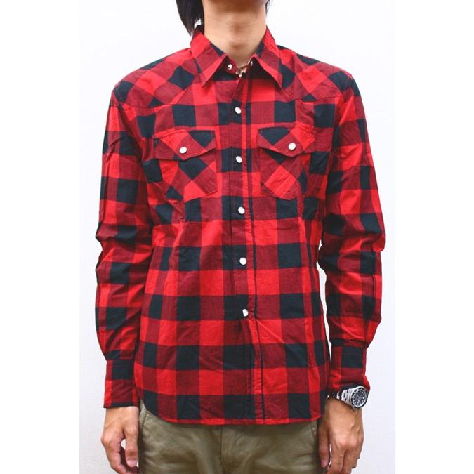 レッドウッドオリジナル REDWOOD / ブロックチェック 長袖シャツ BLOCK