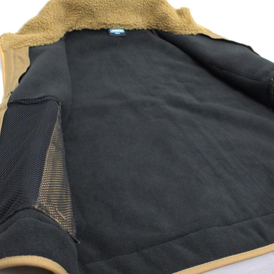 KAVU 　ボアベスト 青/茶 カブー メンズ ボアベスト – aandfonlinestore