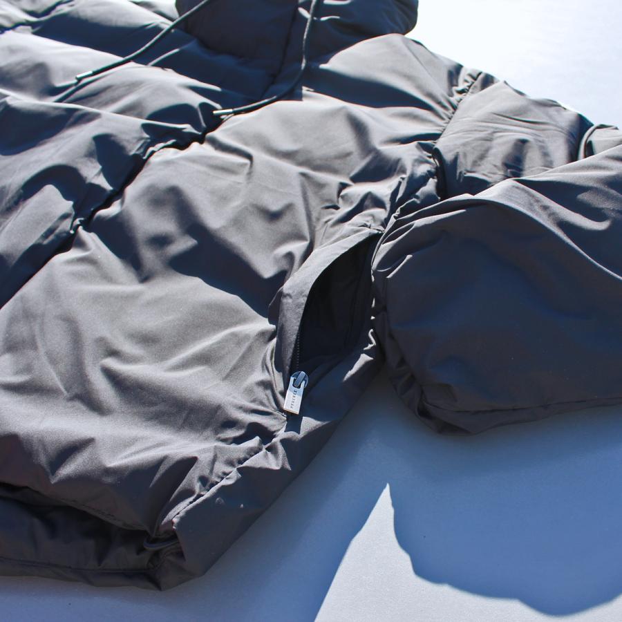 PYRENEX ピレネックス WOMEN'S　COMBE コンブ　DOWNJACKET レディース ダウンジャケット リラックスシルエット 女性用 BLACK JP38-JP40 HWY051 送料無料の画像