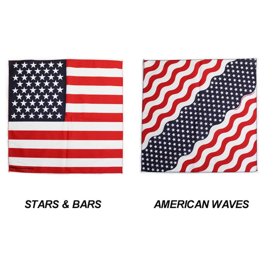 ハバハンク HAV-A-HANK / MADE IN U.S.A. フラッグ バンダナ FLAGS