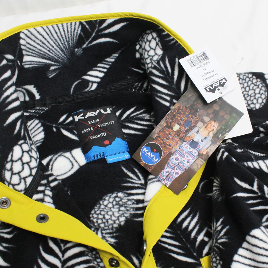 KAVU トップス(メンズ) ティーナウェイ メンズ  S  ブラック KAVU（カブー） 【送料無料】 Teannaway メンズ ティーナウェイ