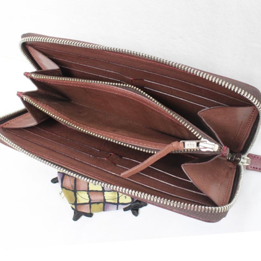 【送料無料】 REDMOON "PAILOT RIVER" LPSQ-BDC BRIDLE LEATHER LONG WALLET ロング ウォレット ブライドルレザー 日本製 BBD/SCBの画像