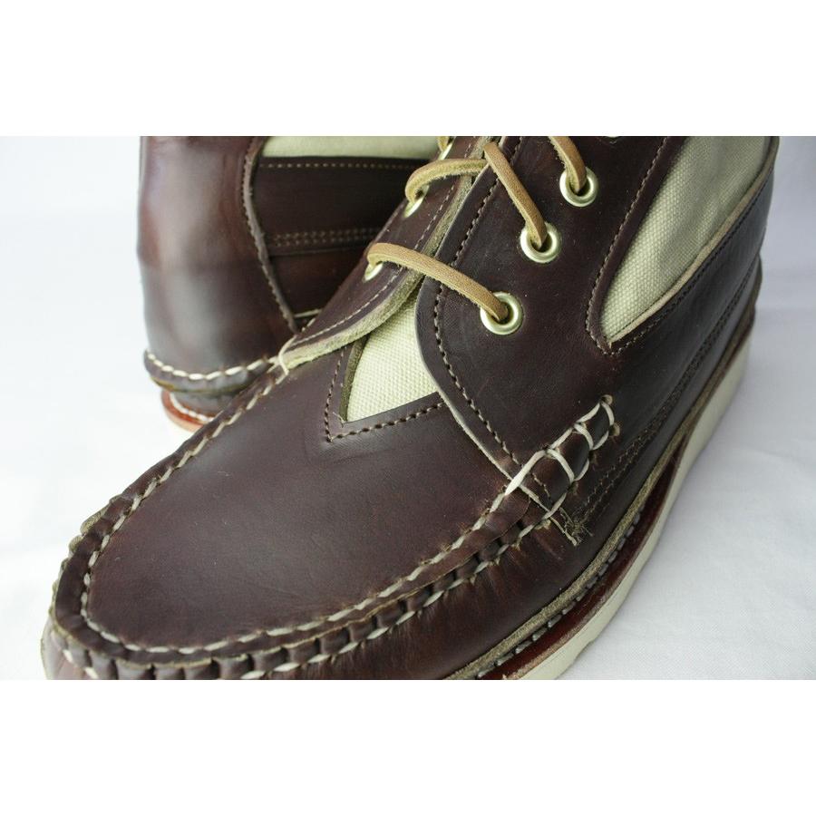 【送料無料】SALE!! New England Outerwear Company / ハーベスター ブーツ Chromexcel クロムエクセル (ブラウン） Made in U.S.A. アメリカ製の画像