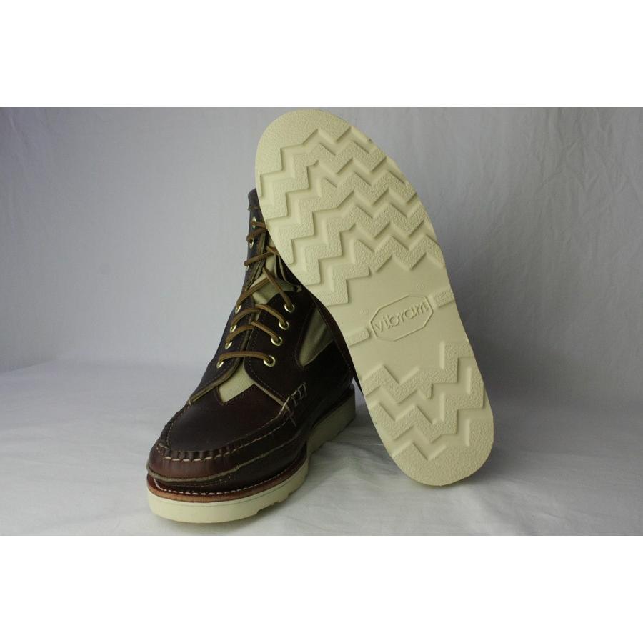 【送料無料】SALE!! New England Outerwear Company / ハーベスター ブーツ Chromexcel クロムエクセル (ブラウン） Made in U.S.A. アメリカ製の画像