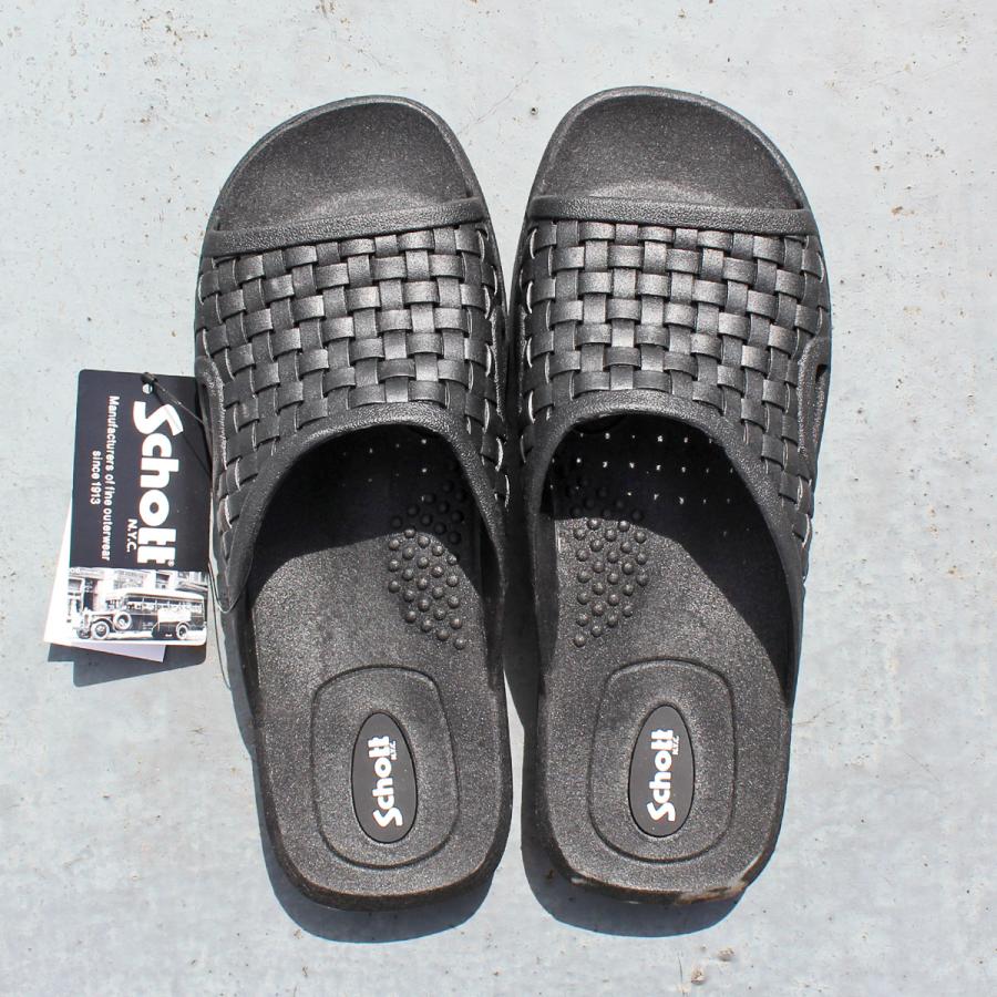 OKABASHI × Schott O-90614 Torino トリノ Slide Sandals