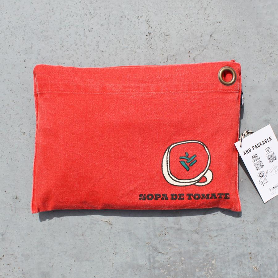 AND PACKABLE PACKABLE APRON パッカブル エプロン WASHABLE COTTON