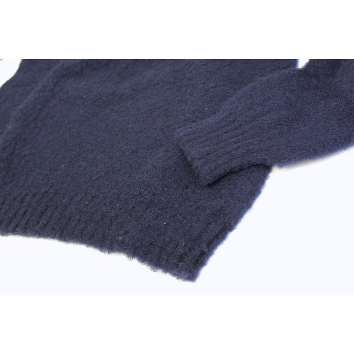 ピーターバランス Peter Blance / SHAGGY CREWNECK PULLOVER シャギードッグ クルーネック セーター (Dark Navy / ダークネイビー) SIZE 裄丈 身幅 着丈
