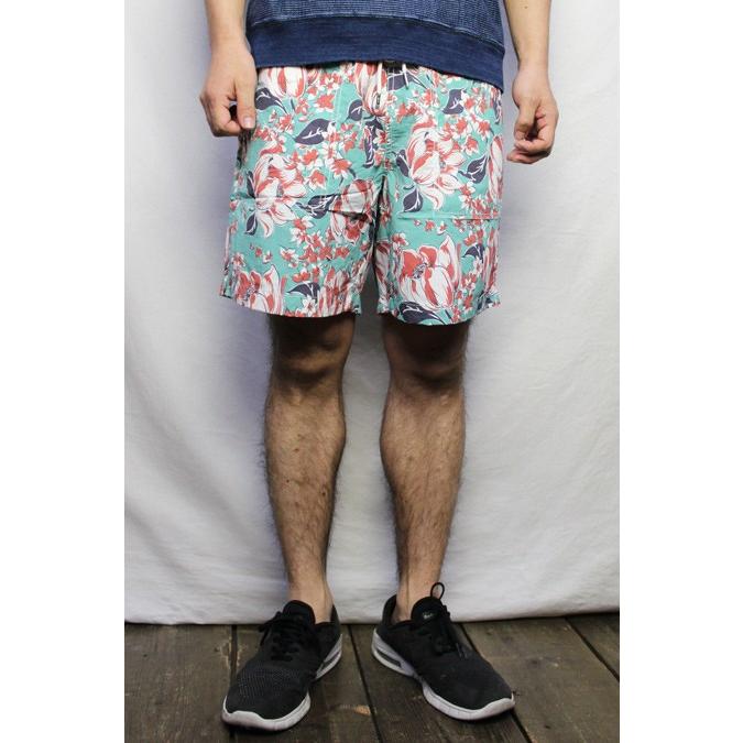 グレイヤーズ  GRAYERS  / サーフトランクス  Floral Print Swim Trunk (TEAL)