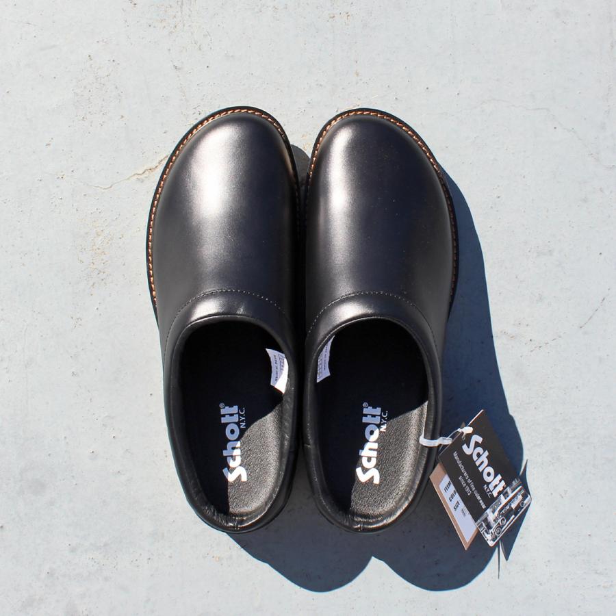 Schott N.Y.C（ショット） Schott S23004 LEATHER CLOG レザー