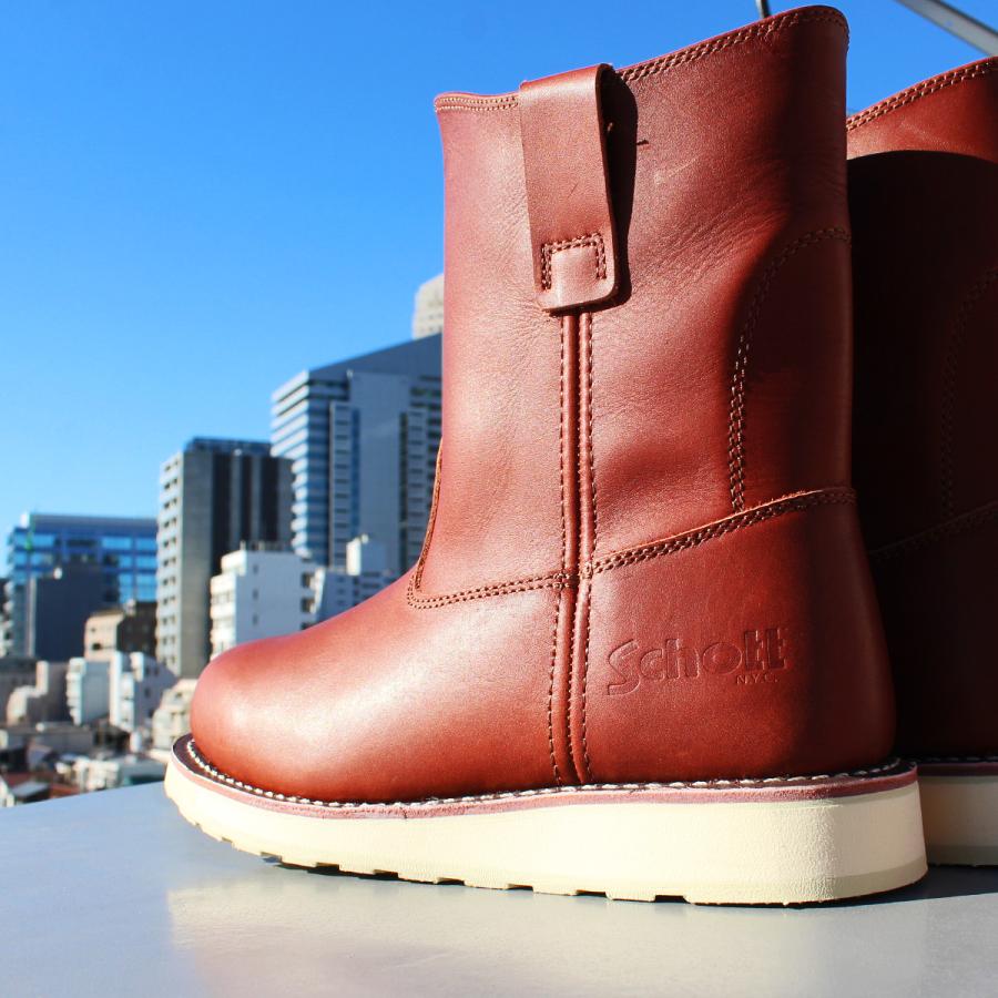 Schott N.Y.C（ショット） Schott S24100 WELLINGTON BOOTS 