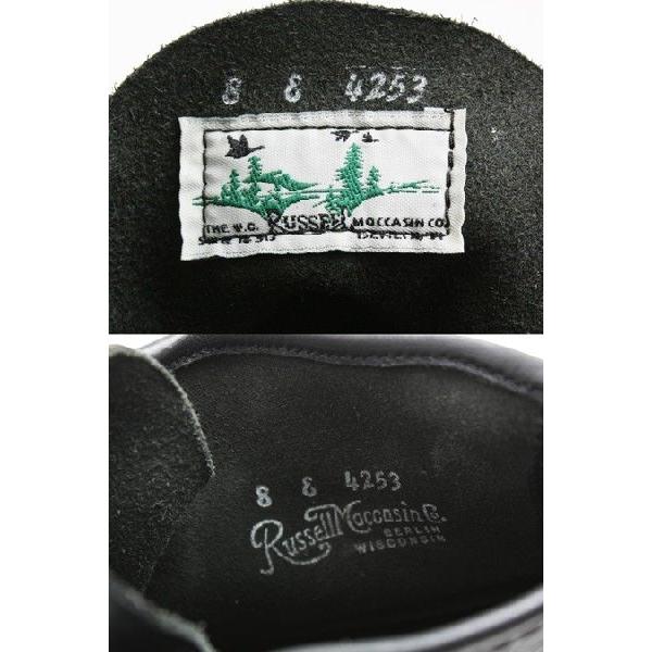 RUSSELL MOCCASIN ラッセルモカシン / 別注 SHPH-BLK NV RUSSELL MOCCASIN ラッセルモカシン / 別注 SHPH-BLK NV