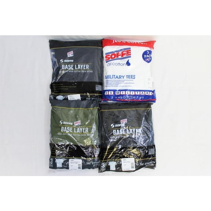 SOFFE 3パック ミリタリー Tシャツ 682M-3 US MILITARY TEES 3PACK 