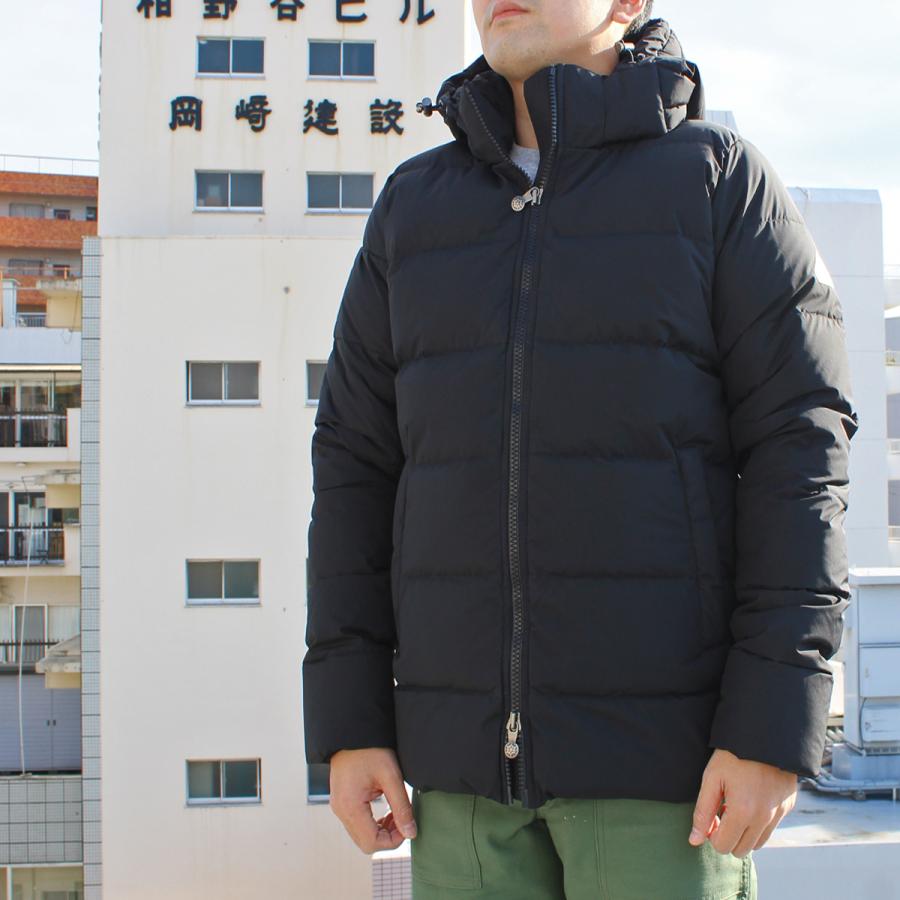 【送料無料】 PYRENEX 【SPOUTNIC MINI RIPSTOP】 スプートニック ミニリップストップ DOWN JACKET ダウンジャケット WINTER 冬物 正規品 BLACK M-L｜redwood