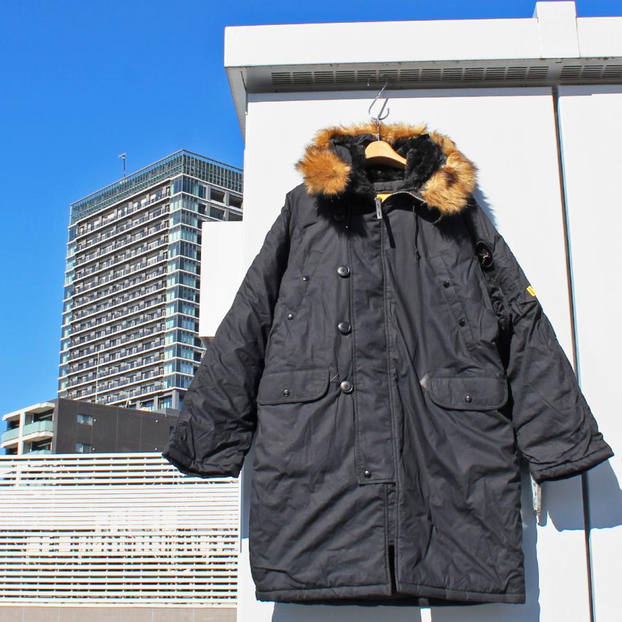 SPIEWAK スピワック　TO1000-001 N-3B FLIGHT JACKET フライトジャケット　COTTON TYPEWRITER FABRIC コットンタイプライター MILITARY ミリタリー　BLACK M-L