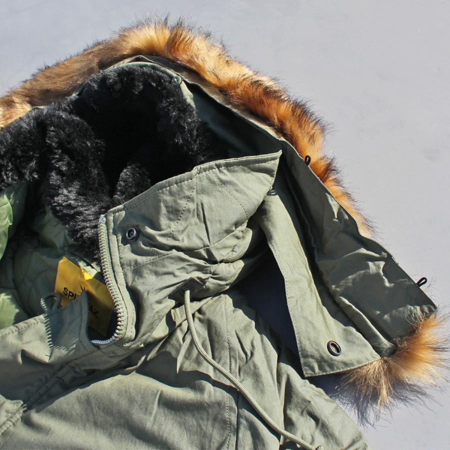 USA製　90s スピワックSPIEWAKセージグリーンN-3B 42 n3b 90s USA製 Golden Fleece N-3B フライトジャケット S程度 緑系