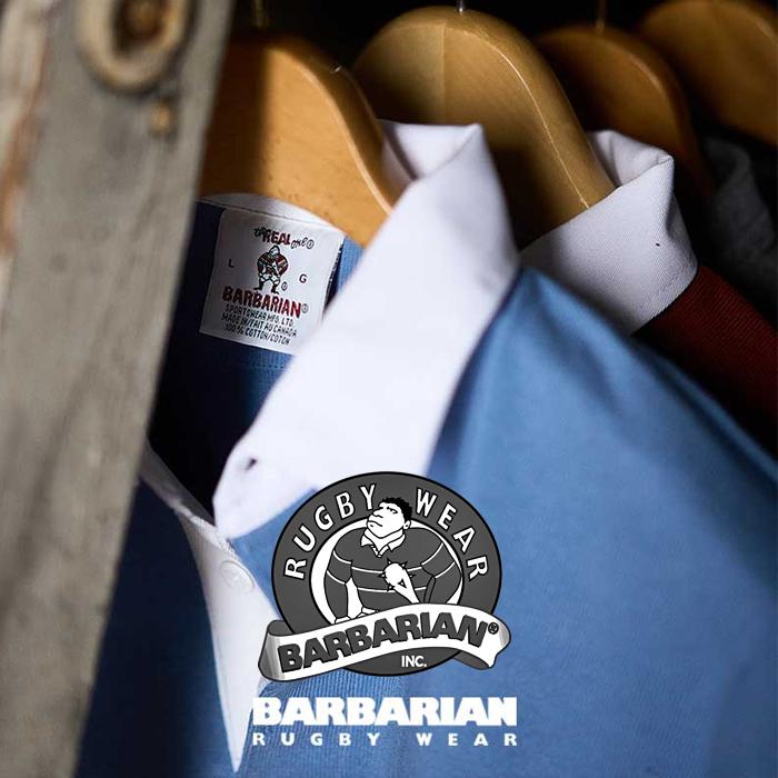 新品、未使用 BARBARIAN バーバリアン RUGBY WEAR 12ozＳ Barbarian（バーバリアン） 