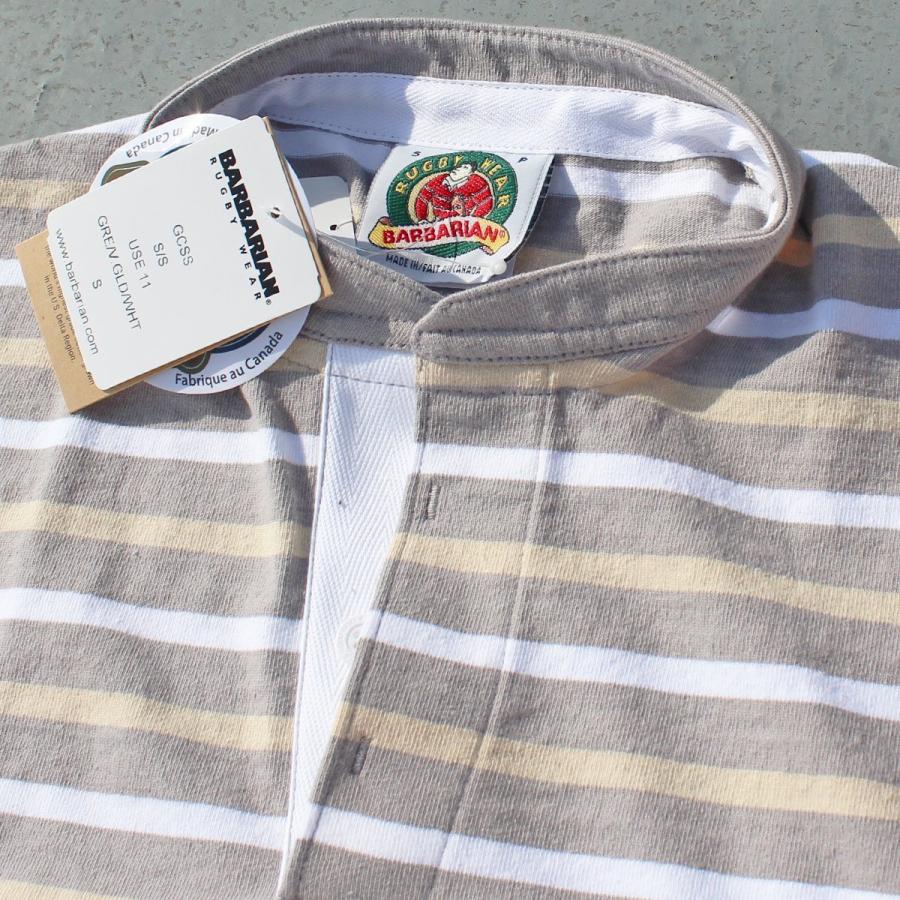 新品、未使用 BARBARIAN バーバリアン RUGBY WEAR 12ozＳ Barbarian（バーバリアン） 【送料無料】 BARBARIAN USE-11 8oz HENLEY
