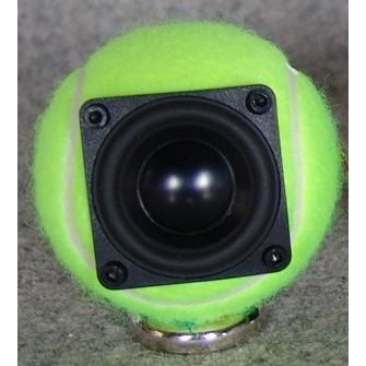 テニスボール・スピーカー 高音質 フルレンジ