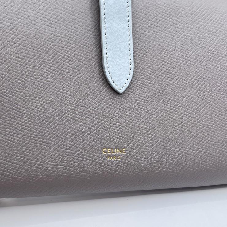 CELINE（セリーヌ） ラージ ストラップウォレット 長財布 グレインド