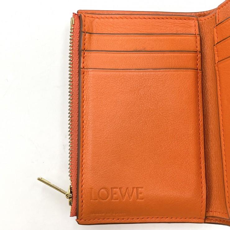 LOEWE（ロエベ） スモール バーティカル ウォレット 三つ折り財布