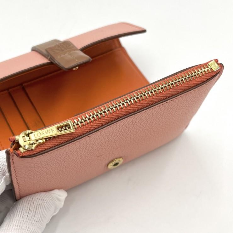 LOEWE（ロエベ） スモール バーティカル ウォレット 三つ折り財布