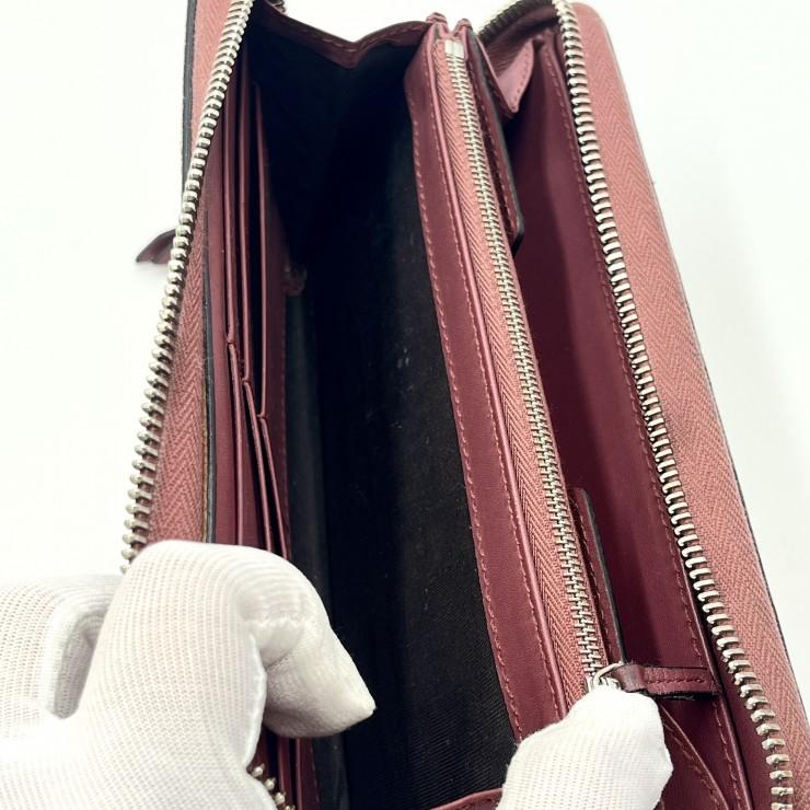 GUCCI（グッチ） GGブルームス ラウンドファスナー長財布 花柄 PVC