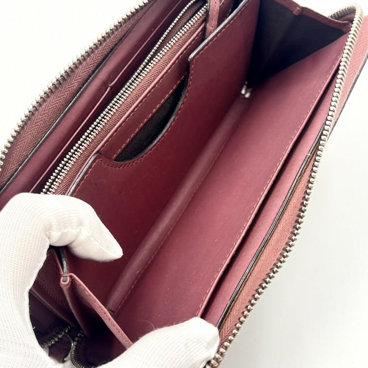 GUCCI（グッチ） GGブルームス ラウンドファスナー長財布 花柄 PVC 