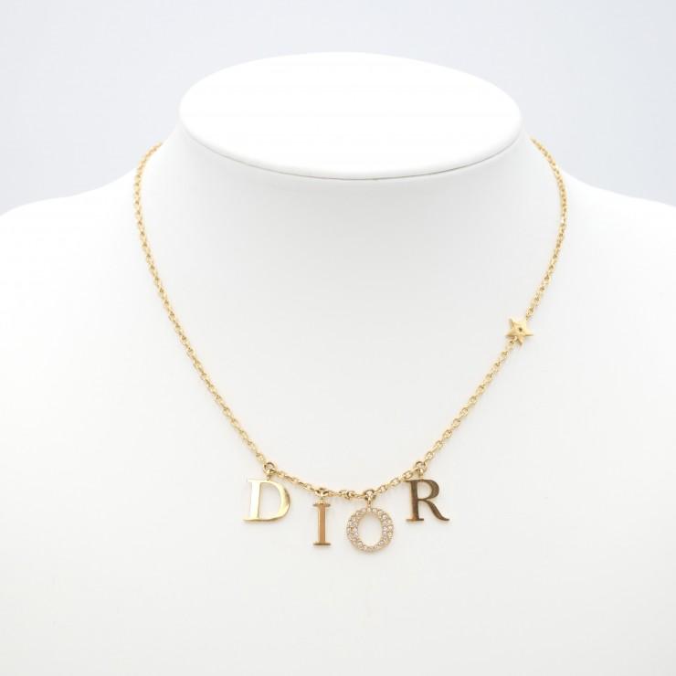 ChristianDior ディオレボリューション ロゴネックレス ゴールド Christian Dior（クリスチャンディオール）Dio(r)evolution ネックレス