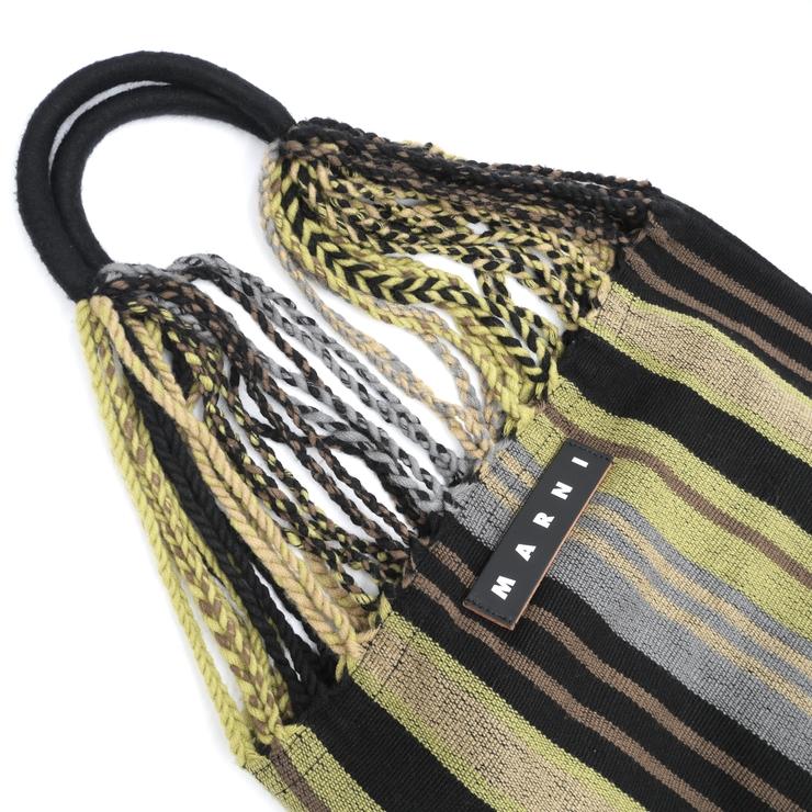 MARNI（マルニ） ハンモックバッグ トートバッグ ストライプ マルチ