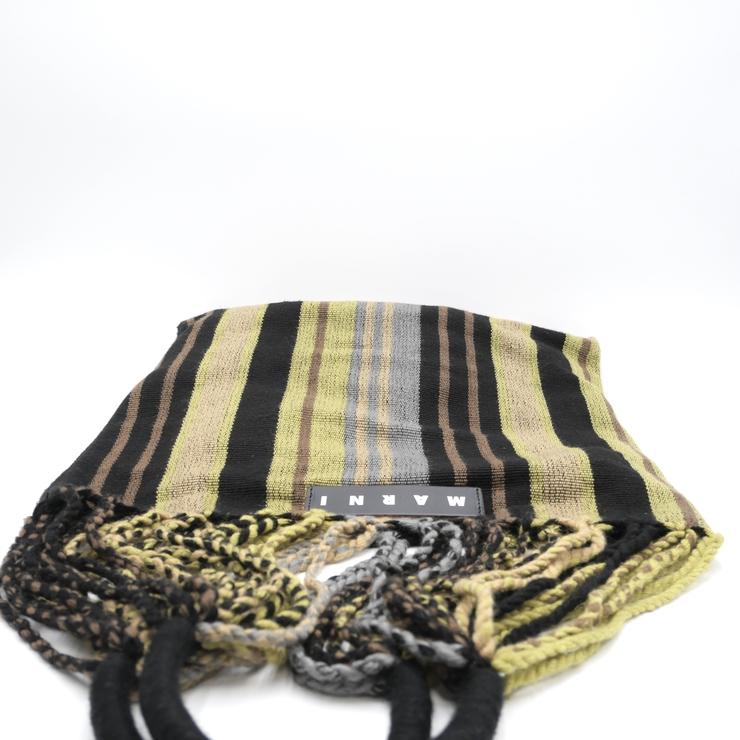 MARNI（マルニ） ハンモックバッグ トートバッグ ストライプ マルチ