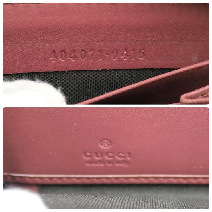 GUCCI（グッチ） GGブルームス GGスプリーム ラウンドファスナー長財布