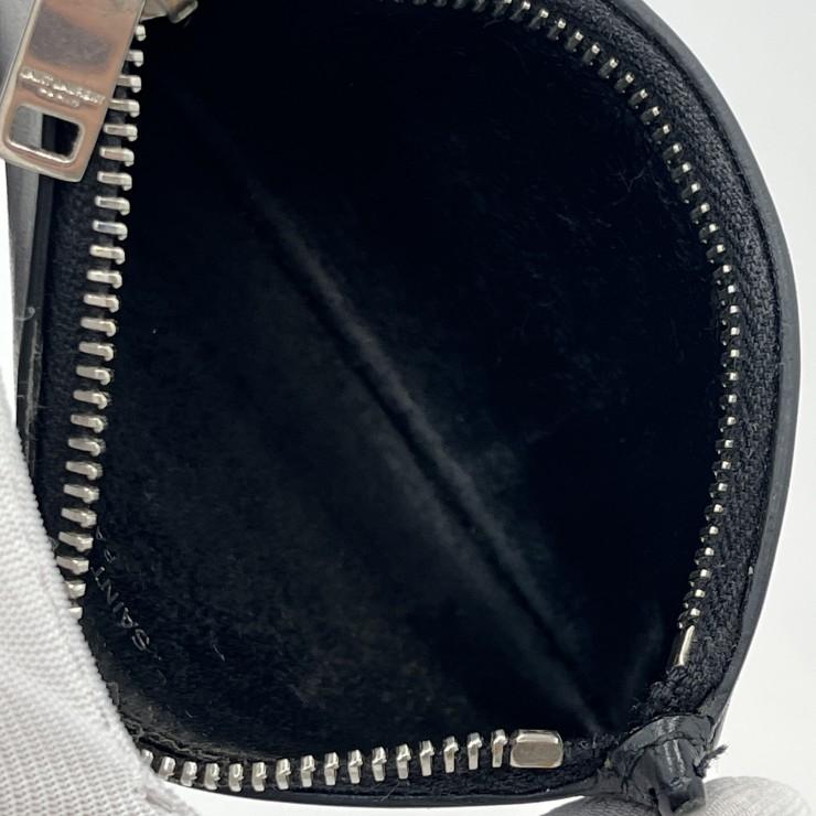 SAINT LAURENT（サンローラン）スタッズロゴ ジップカードケース