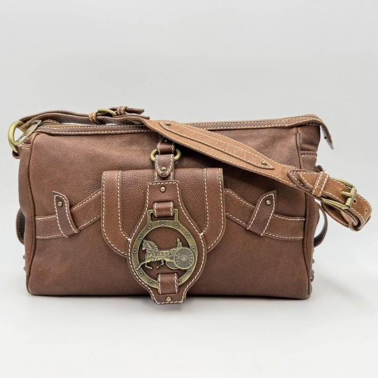 CELINE（セリーヌ） ホースキャリッジ ヴィンテージ ショルダーバッグ