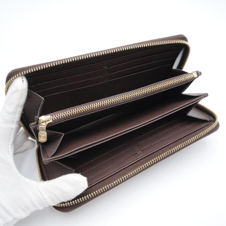 ルイ ヴィトン◎ダミエ ジッピーウォレット エベヌ ラウンドファスナー 長財布 LOUIS VUITTON（ルイ・ヴィトン） ジッピー・ウォレット ダミエ