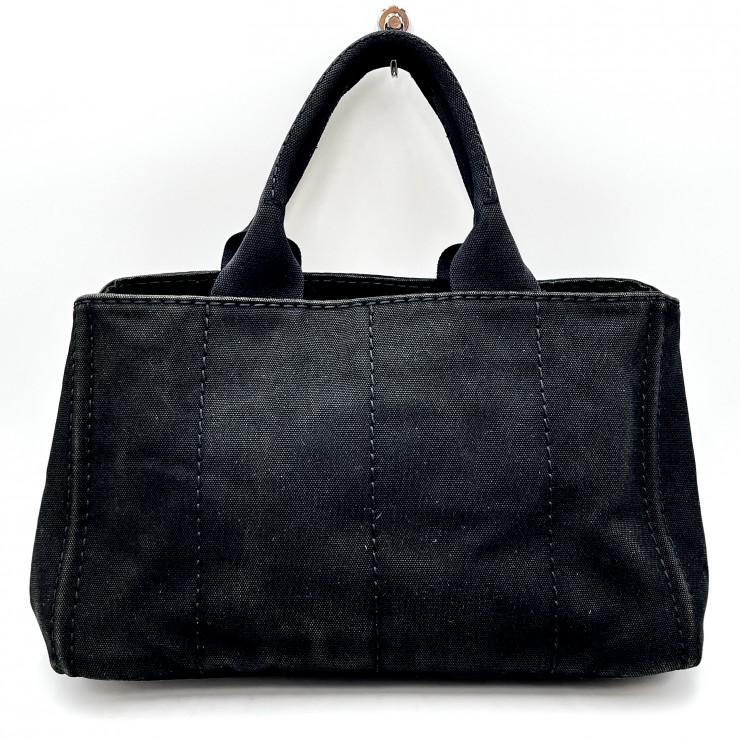 PRADA（プラダ） カナパ トートバッグ ハンドバッグ ブラック