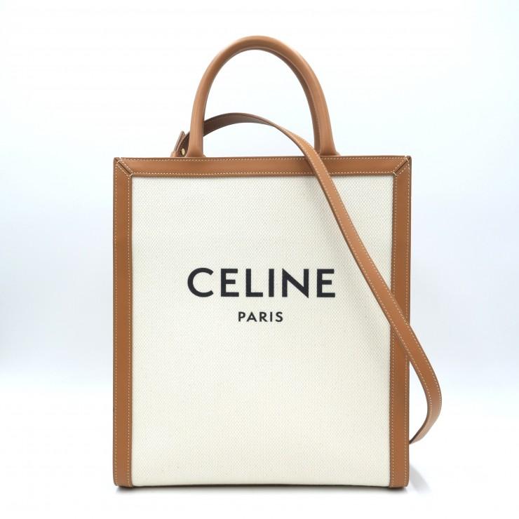 セリーヌ バーティカルカバ スモール2WAYトートバッグ CELINE（セリーヌ） バーティカル カバ スモール トートバッグ 2WAY