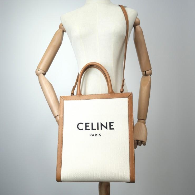 CELINE（セリーヌ） バーティカル カバ スモール トートバッグ 2WAY