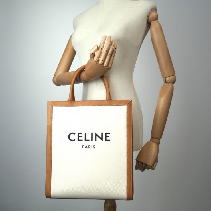 CELINE（セリーヌ） バーティカル カバ スモール トートバッグ 2WAY